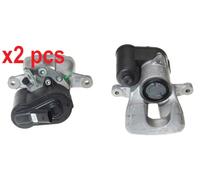 X2 PCS L&R SIDES FRONT FITS VW PASSAT B6 1.4 BRAKE CALIPER 343642 BUDWEG CALIPER