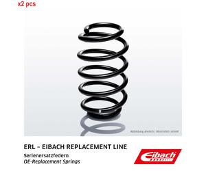 X2 PCS L&R SIDES FRONT R10672 SUSPENSION SPRING FITS SKODA YETI 1.4 TSI