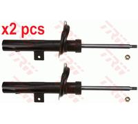 X2 PCS L&R SIDES FRONT SHOCK ABSORBER JGM3867T TRW