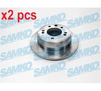 X2 PCS L&R SIDES K2017P BRAKE DISC LPR