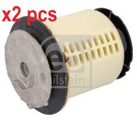 X2 PCS L&R SIDES LEFT FITS AUDI Q4 BUSHING, AXLE BEAM 182911 FEBI BILSTEIN