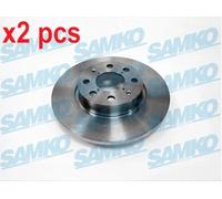X2 PCS L&R SIDES O1027P BRAKE DISC LPR
