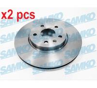 X2 PCS L&R SIDES O1030V BRAKE DISC LPR