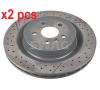 X2 PCS L&R SIDES REAR 10107712 BRAKE DISC SWAG