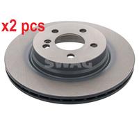 X2 PCS L&R SIDES REAR 10943838 BRAKE DISC SWAG