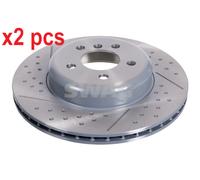 X2 PCS L&R SIDES REAR 20105725 BRAKE DISC SWAG