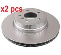 X2 PCS L&R SIDES REAR 36385 BRAKE DISC FEBI BILSTEIN