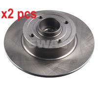 X2 PCS L&R SIDES REAR 60928154 BRAKE DISC SWAG