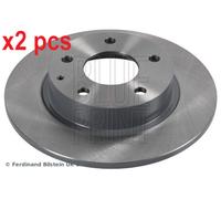 X2 PCS L&R SIDES REAR ADM543131 BRAKE DISC BLUE PRINT