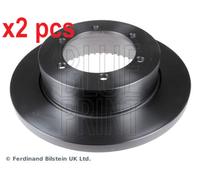 X2 PCS L&R SIDES REAR ADN143135 BRAKE DISC BLUE PRINT