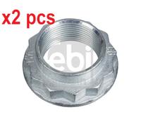 X2 PCS L&R SIDES REAR AXLE FITS BMW 3 M3 3.0 NUT, KINGPIN 12181 FEBI BILSTEIN
