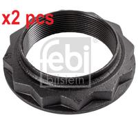 X2 PCS L&R SIDES REAR AXLE FITS FOR IVECO DAILY NUT, KINGPIN 46180 FEBI BILSTEIN