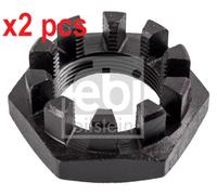 X2 PCS L&R SIDES REAR AXLE FITS VW TRANSPORTER NUT, KINGPIN 03516 FEBI BILSTEIN