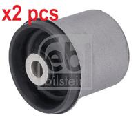 X2 PCS L&R SIDES REAR AXLE LEFT BUSHING, AXLE BEAM 182608 FEBI BILSTEIN