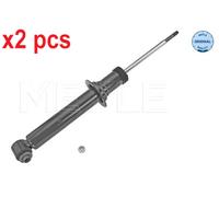 X2 PCS L&R SIDES REAR BOTH SIDES L&R FITS BMW 5 SHOCK ABSORBER 3267250035 MEYLE