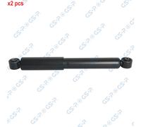 X2 PCS L&R SIDES REAR BOTH SIDES L&R FITS VW CADDY SHOCK ABSORBER 32133490 GSP