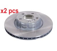 X2 PCS L&R SIDES REAR BRAKE DISC 105728