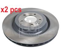 Febi Bilstein 108534 Brake Disc , 1 piece