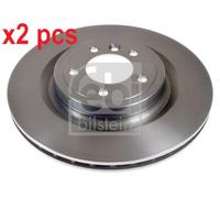X2 PCS L&R SIDES REAR BRAKE DISC 108581