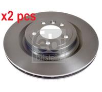 X2 PCS L&R SIDES REAR BRAKE DISC 108581