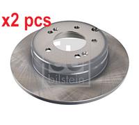 X2 PCS L&R SIDES REAR BRAKE DISC 170819