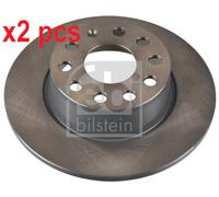 X2 PCS L&R SIDES REAR BRAKE DISC 171439