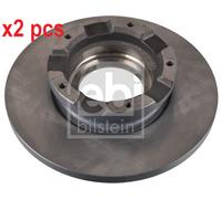 X2 PCS L&R SIDES REAR BRAKE DISC 171451