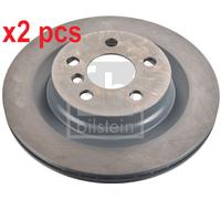 X2 PCS L&R SIDES REAR BRAKE DISC 171479