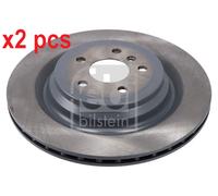 X2 PCS L&R SIDES REAR BRAKE DISC 171491