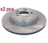 X2 PCS L&R SIDES REAR BRAKE DISC 172984