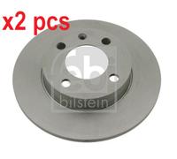 X2 PCS L&R SIDES REAR BRAKE DISC 22876
