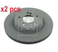 X2 PCS L&R SIDES REAR BRAKE DISC 23212