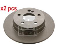 X2 PCS L&R SIDES REAR BRAKE DISC 30554