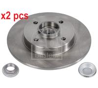 X2 PCS L&R SIDES REAR BRAKE DISC 32783