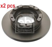 X2 PCS L&R SIDES REAR BRAKE DISC 40783