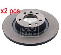X2 PCS L&R SIDES REAR BRAKE DISC 44064