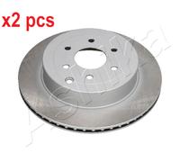 X2 PCS L&R SIDES REAR BRAKE DISC 6101100C