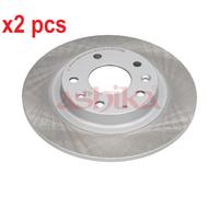 X2 PCS L&R SIDES REAR BRAKE DISC 6103320C