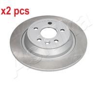 X2 PCS L&R SIDES REAR BRAKE DISC 610LL09C