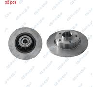 X2 PCS L&R SIDES REAR BRAKE DISC 9235025