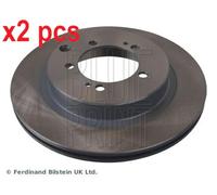 X2 PCS L&R SIDES REAR BRAKE DISC ADC44355