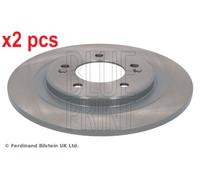 X2 PCS L&R SIDES REAR BRAKE DISC ADG043179