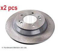 X2 PCS L&R SIDES REAR BRAKE DISC ADG043210
