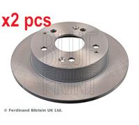 X2 PCS L&R SIDES REAR BRAKE DISC ADH24372