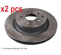 X2 PCS L&R SIDES REAR BRAKE DISC ADN143110