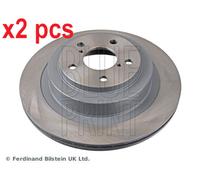 X2 PCS L&R SIDES REAR BRAKE DISC ADS74320