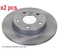 X2 PCS L&R SIDES REAR BRAKE DISC ADW194311