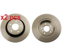 X2 PCS L&R SIDES REAR DF4891 BRAKE DISC TRW