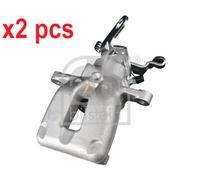 X2 PCS L&R SIDES REAR FITS AUDI A3 1.2 TSI BRAKE CALIPER 178106 FEBI BILSTEIN