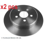 X2 PCS L&R SIDES REAR FITS CHRYSLER NEON 1.8 16V BRAKE DISC ADA104329 BLUE PRINT